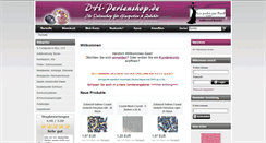 Desktop Screenshot of dh-perlenshop.de
